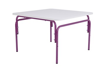 Растущий стол Фея Мой малыш, 0-1 гр., белый-фиолетовый в Уфе