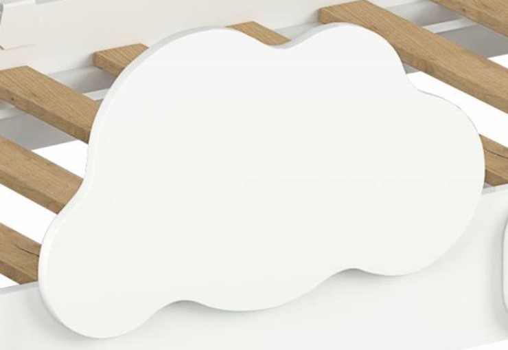 Кроватка Облачко  без бортика и ящика в Стерлитамаке - изображение 2