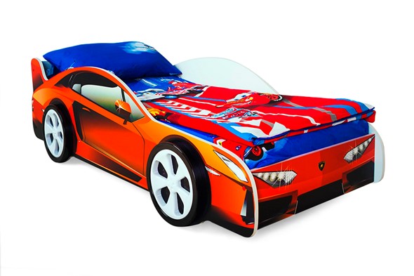 Кровать-машина детская Lamborghini в Уфе - изображение