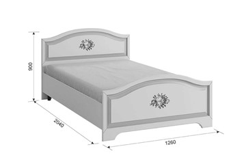 Кровать подростковая Алиса 1,2х2,0 в Уфе - предосмотр 2