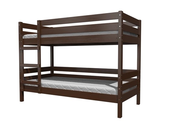 Кроватка Джуниор двухъярусная (Орех Тёмный) в Стерлитамаке - изображение