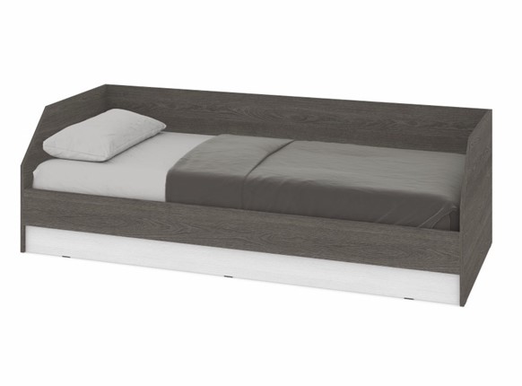 Подростковая кровать О81, Анкор темный - Анкор светлый в Салавате - изображение