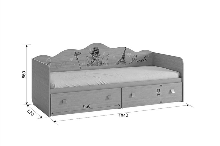 Детская кровать-софа Амели в Стерлитамаке - изображение 2