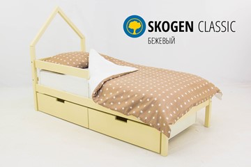 Кровать-домик детская мини Skogen бежевый в Стерлитамаке