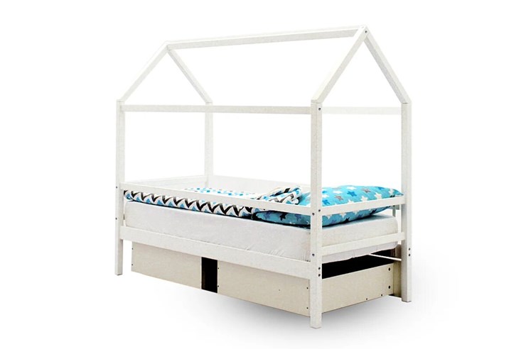 Детская кровать-домик Svogen белый в Стерлитамаке - изображение 5