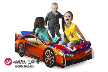 Кровать-машина детская Lamborghini в Стерлитамаке - предосмотр 4