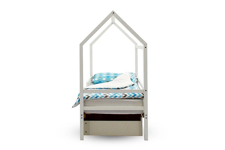 Детская кровать-домик Svogen белый в Стерлитамаке - изображение 4