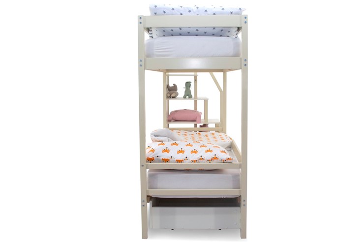 Двухэтажная детская кровать Svogen бежевый в Стерлитамаке - изображение 8