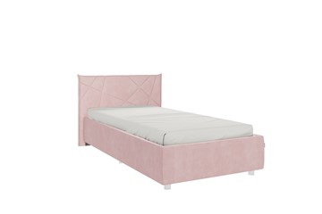 Детская кровать 0.9 Бест, нежно-розовый (велюр) в Уфе