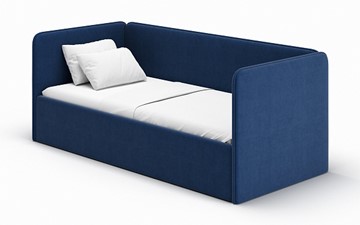 Кровать детская Leonardo синий 160х70 с боковиной в Стерлитамаке