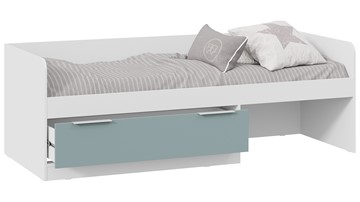Кровать детская Марли Тип 1 (Белый/Серо-голубой) в Уфе - предосмотр 1