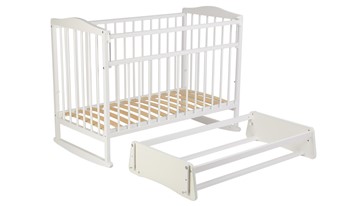 Детская кровать с маятником Фея 204 Белый в Стерлитамаке - предосмотр 1