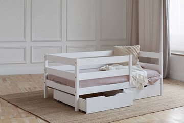 Кровать детская Софа с ящиками, цвет белый в Стерлитамаке - предосмотр 1