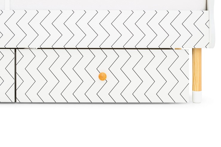 Детская кровать Stumpa Облако "Геометрия Зигзаги" в Стерлитамаке - изображение 2