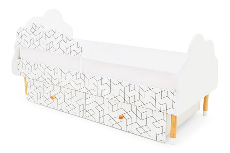 Кроватка Stumpa Облако "Кубики" в Стерлитамаке - изображение 9