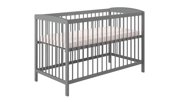 Кроватка детская POLINI Kids Simple 101 Серый в Стерлитамаке - изображение