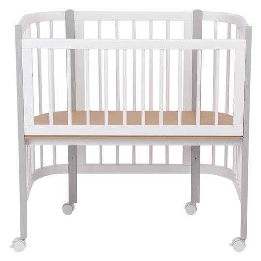 Приставная кровать POLINI Kids Simple 105 Белый / Серый в Уфе - изображение 3