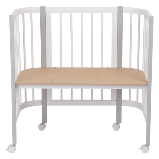 Приставная кровать POLINI Kids Simple 105 Белый / Серый в Уфе - изображение 4