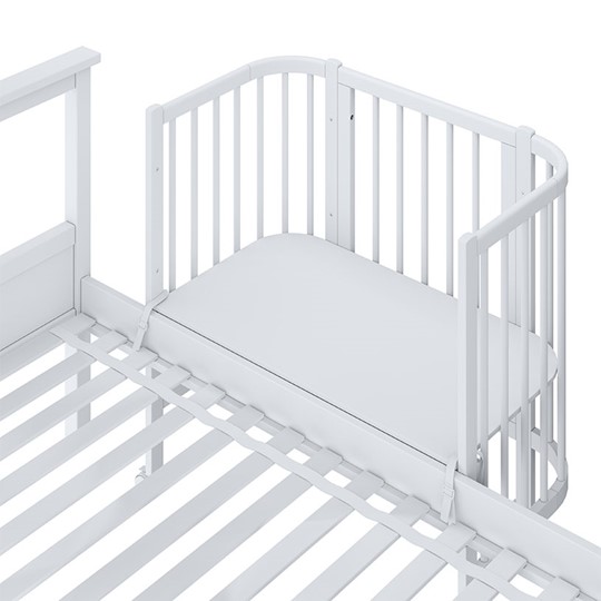 Детская кровать POLINI Kids Simple 120 Белый в Стерлитамаке - изображение 5