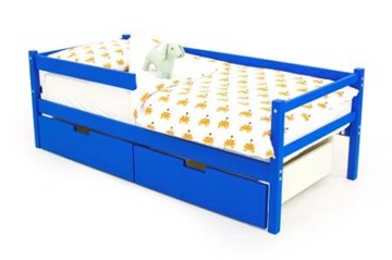Детская кровать-тахта Skogen синяя в Стерлитамаке - предосмотр