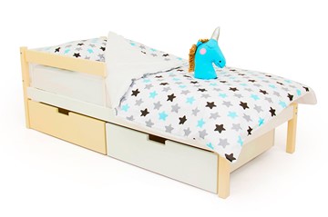Детская кровать Skogen classic бежево-белая в Салавате