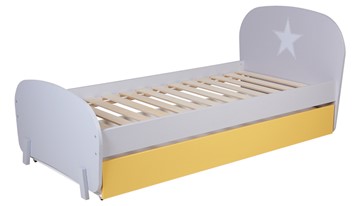 Мебель для детской POLINI Kids Mirum №1 Белый / Серый / Желтый в Салавате - предосмотр 2