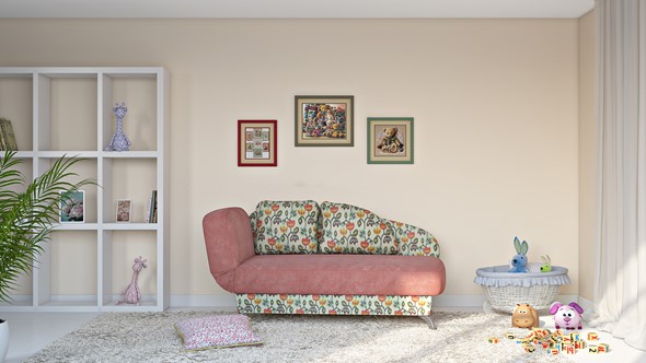 Детский диван Колибри-3 в Уфе - изображение