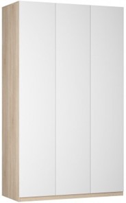 Шкаф 3-дверный Реал распашной (Push to open; R-198х135х45-1-PO), без зеркала в Салавате