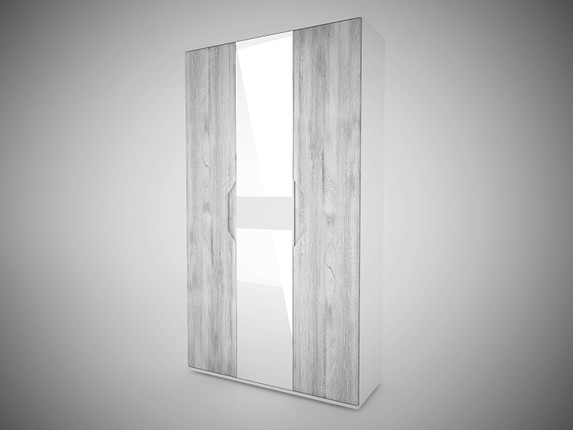 Шкаф 3-створчатый Сорренто 3 с зеркалами в Стерлитамаке - изображение