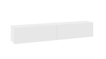 Шкаф настенный Порто (366) ТД-393.12.21 (Белый жемчуг/Белый софт) в Уфе - предосмотр