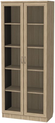 Шкаф двухдверный 218, цвет Дуб Сонома в Стерлитамаке - изображение