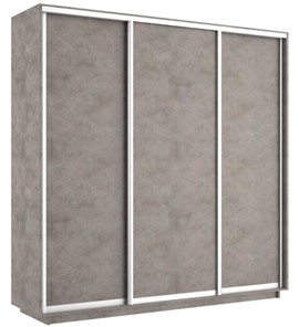 Шкаф 3-х дверный Экспресс (ДСП) 1800х600х2400, бетон в Стерлитамаке