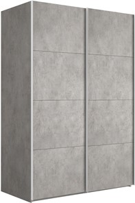 Шкаф 2-дверный Эста (ДСП/ДСП) 1600x660x2200, бетон в Стерлитамаке