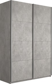 Шкаф 2-х створчатый Прайм (ДСП/ДСП) 1400x570x2300, бетон в Стерлитамаке - предосмотр