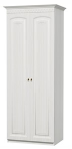 Распашной шкаф Гармония-4, 2-х створчатый, цвет Дуб беленый в Стерлитамаке