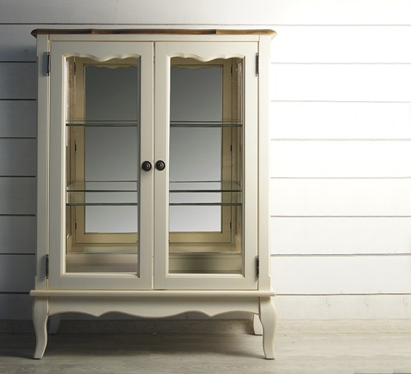 Шкаф 2-дверный Leontina для посуды (ST9318) Бежевый в Стерлитамаке - изображение 2
