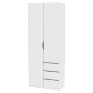 Шкаф 2-дверный Мальта H188, Белый в Уфе