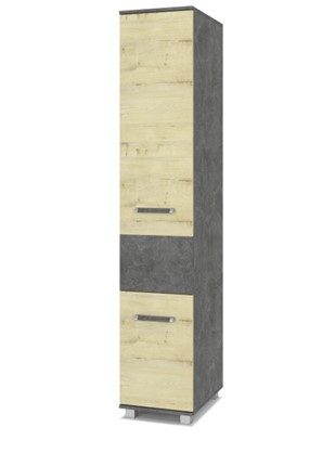 Шкаф В-12, Камень темный/Ирландский дуб в Стерлитамаке - изображение