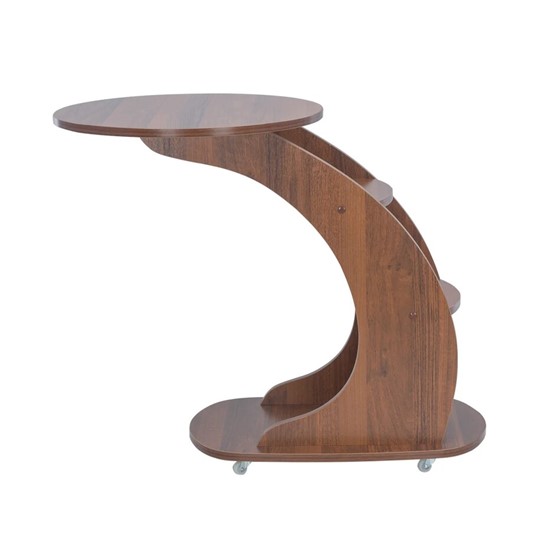 Подкатной стол Leset Стелс, цвет Орех в Стерлитамаке - изображение 2