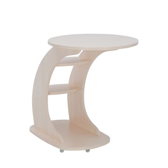 Подкатной стол Leset Стелс, цвет Молочный дуб в Стерлитамаке - изображение 3