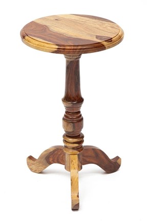 Столик кофейный Бомбей - 0237 палисандр, 35*35*60, натуральный (natural) арт.10046 в Салавате - изображение