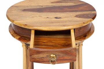 Кофейный столик Бомбей - 1149  палисандр, 45*45*60, натуральный (natural) арт.10049 в Салавате - предосмотр 1