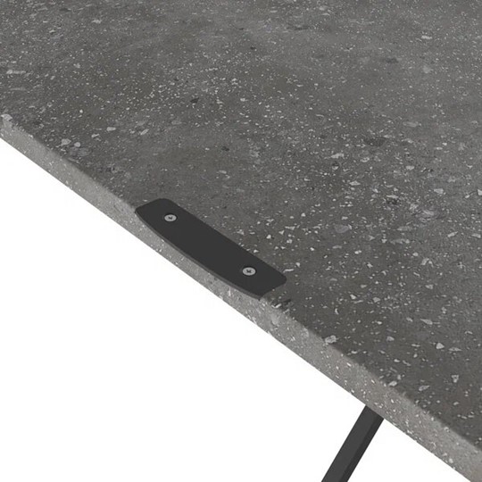 Стол трансформер АНДРЭ Loft (терраццо черный) в Стерлитамаке - изображение 4