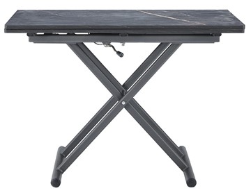Складной стол-трансформер B2448R черный мрамор в Стерлитамаке - предосмотр