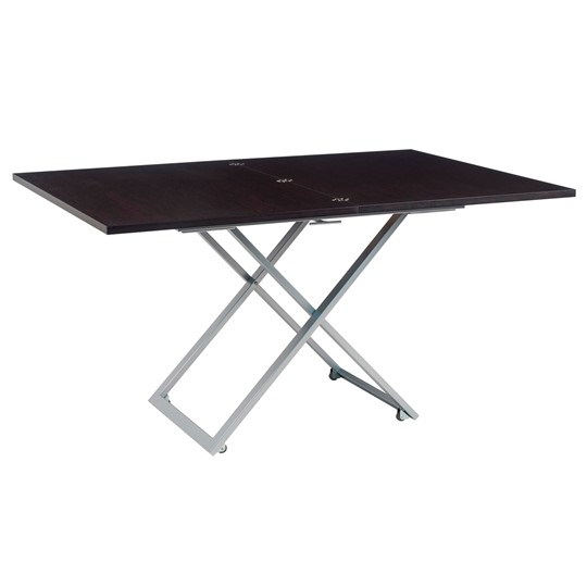 Складной стол-трансформер Compact, Венге/Серебро в Уфе - изображение 2