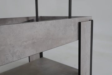 Складной стол-трансформер Дэнс, цемент светлый в Стерлитамаке - предосмотр 8