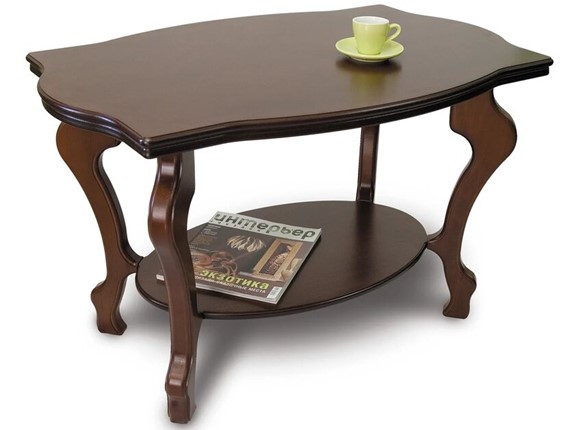 Журнальный столик Берже 1 (темно-коричневый) в Стерлитамаке - изображение