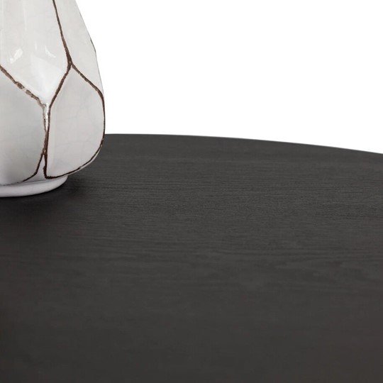 Круглый столик BeautyStyle-22 (черный элит/металл/эбеновое дерево) в Стерлитамаке - изображение 5