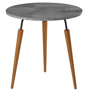 Круглый стол Мебелик BeautyStyle-22 (орех гикори/черный/бук) в Стерлитамаке