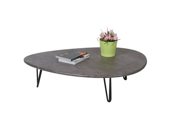 Журнальный столик Дадли, серый бетон в Стерлитамаке - изображение